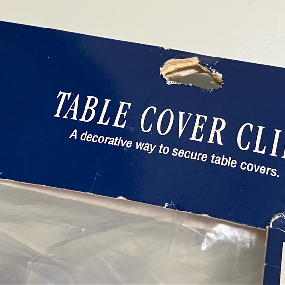 Vintage NWT Hallmark Patriotic Uncle Sam Table Cover Clips - Picture 6 of 7